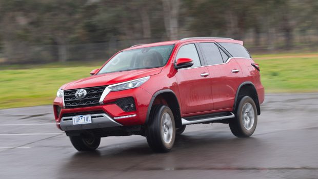 4WD Megatest Toyota Fortuner Crusade 2023 Fahrfront Fahrt