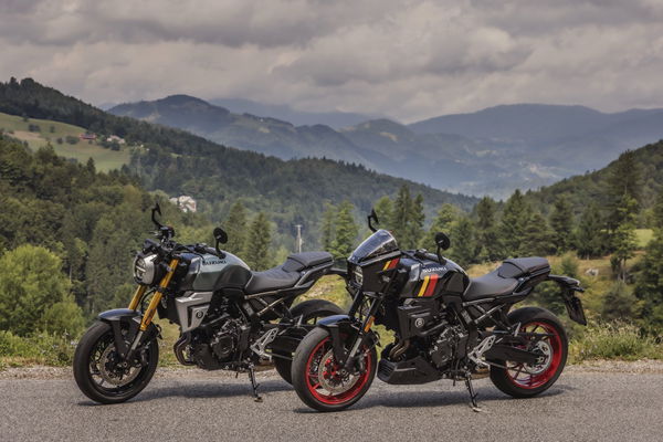 Die GSX-8T (links) und GSX-8TT (rechts)