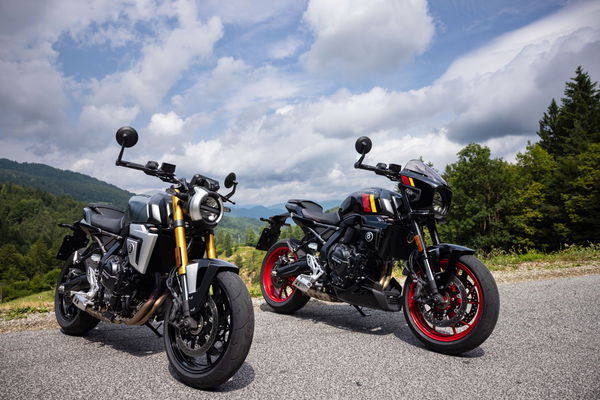 Die GSX-8T (links) und GSX-8TT (rechts)