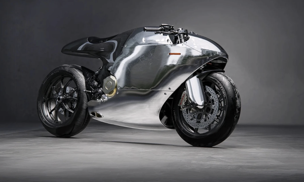 Aluminium- und Kohlefaser Ducati 821. Kredit - Bandit9