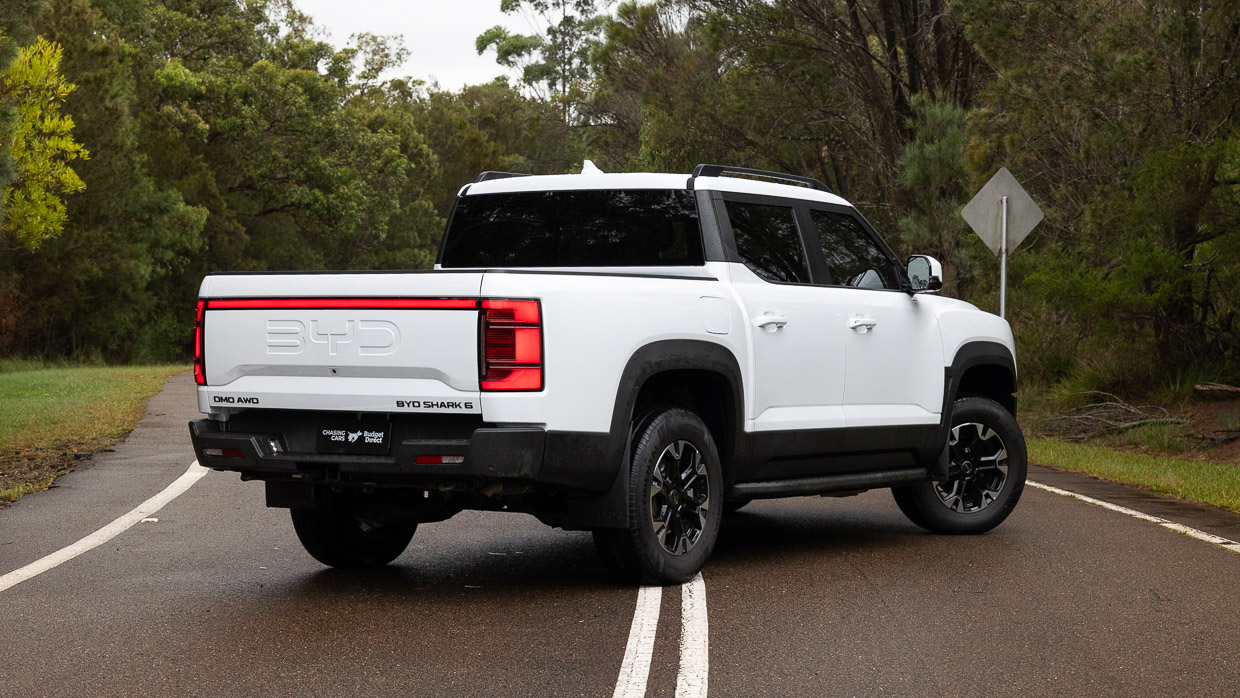 BYD Shark 6 Premium 2025 hinten 3/4