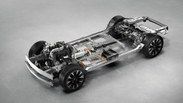 2023 Mazda CX-90 Cutaway Chassis Bild
