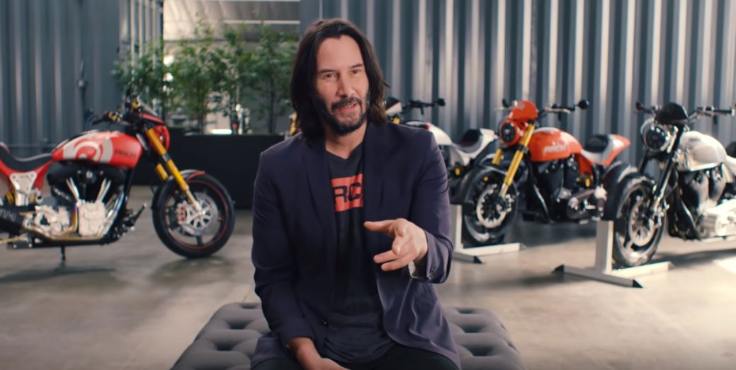 Keanu Reeves und Arch Motorcycle Partner mit V10 Entertainment für Motoamerica Docu-Serie