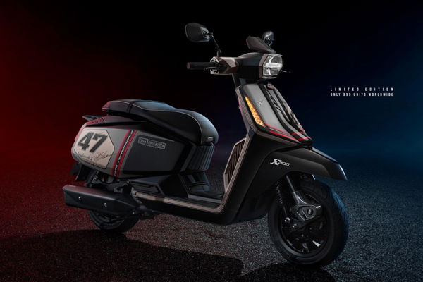 Das neue X300 -Modell von Lambretta wird im Oktober in Großbritannien landen. Fotokredit - Lambretta