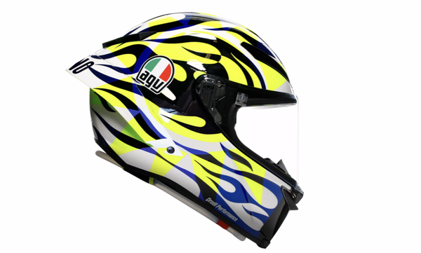 Valentino Rossi Replik 2023 Helm. Kredit - Agv