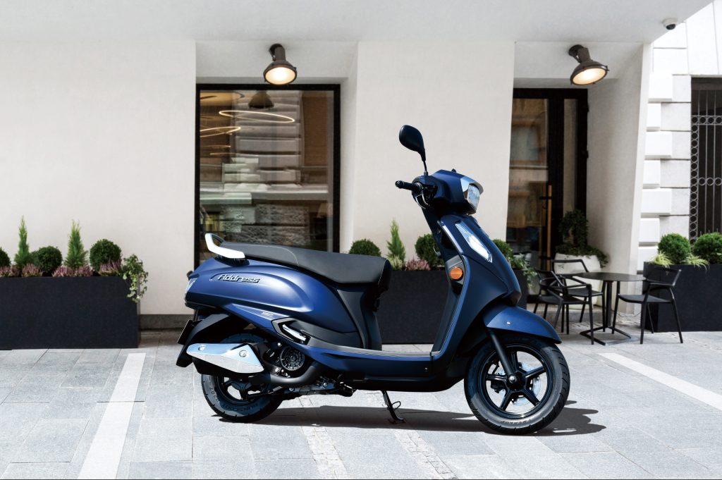 Suzuki enthüllt aktualisierte Adresse 125 Scooter für 2026