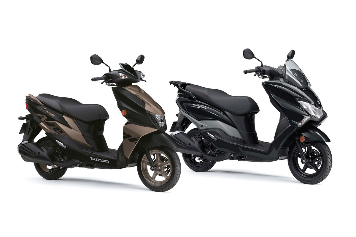 Suzuki zeigt Farbauffrischung für Avenis 125 und die Burgman Street 125ex