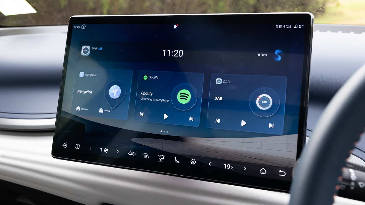 Byd Atto 3 Premium 2025 Bildschirm