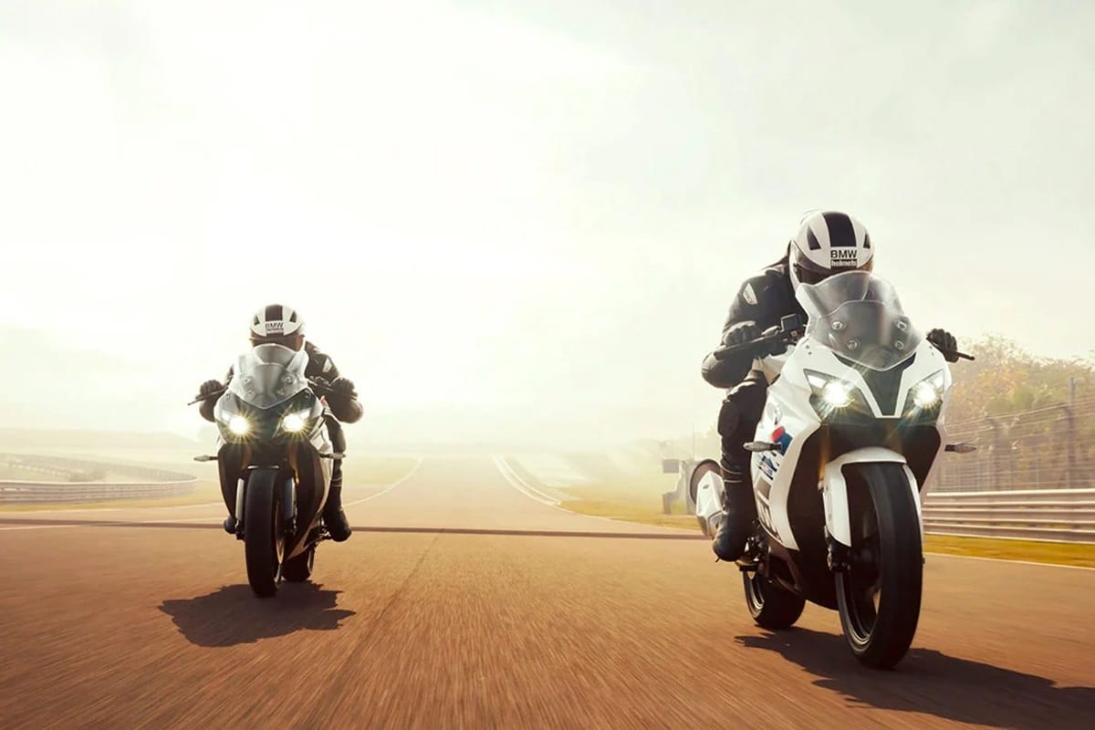 BMW G310 RR bikes. Photo credit - BMW Motorrad India