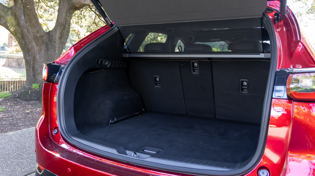 Kofferraum des Mazda CX-5 GT SP Turbo 2023