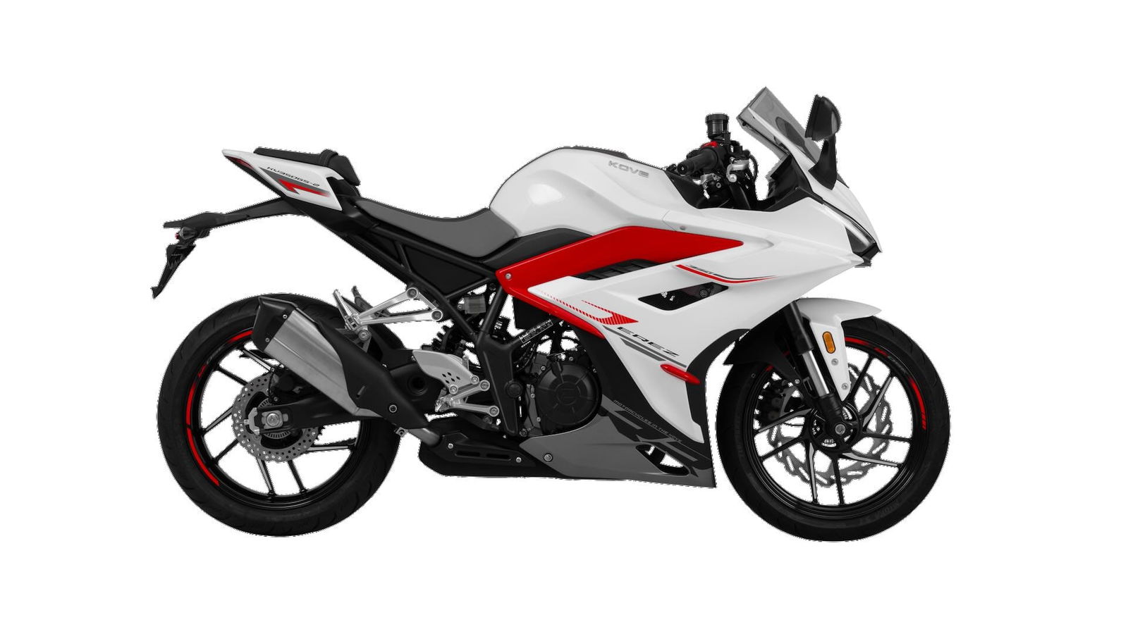 Die neue Kove 350RR Jerez wird als Straßenversion des Supersport 300-Motorrads vorgestellt