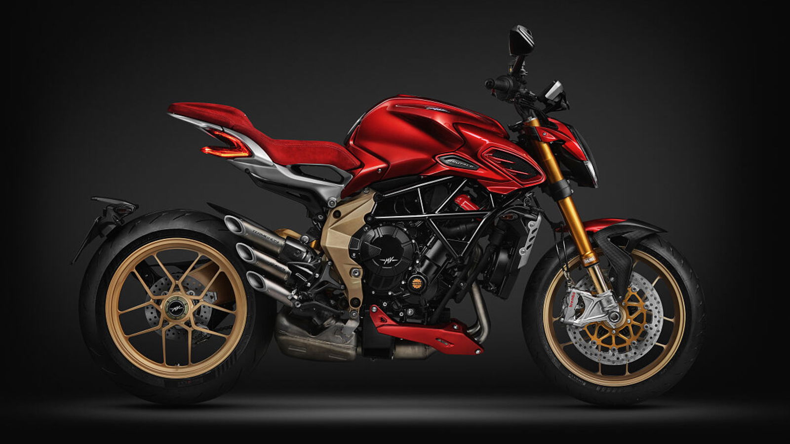 MV Agusta enthüllt die Brutale Serie Oro mit dem brandneuen 950 EVO-Motor