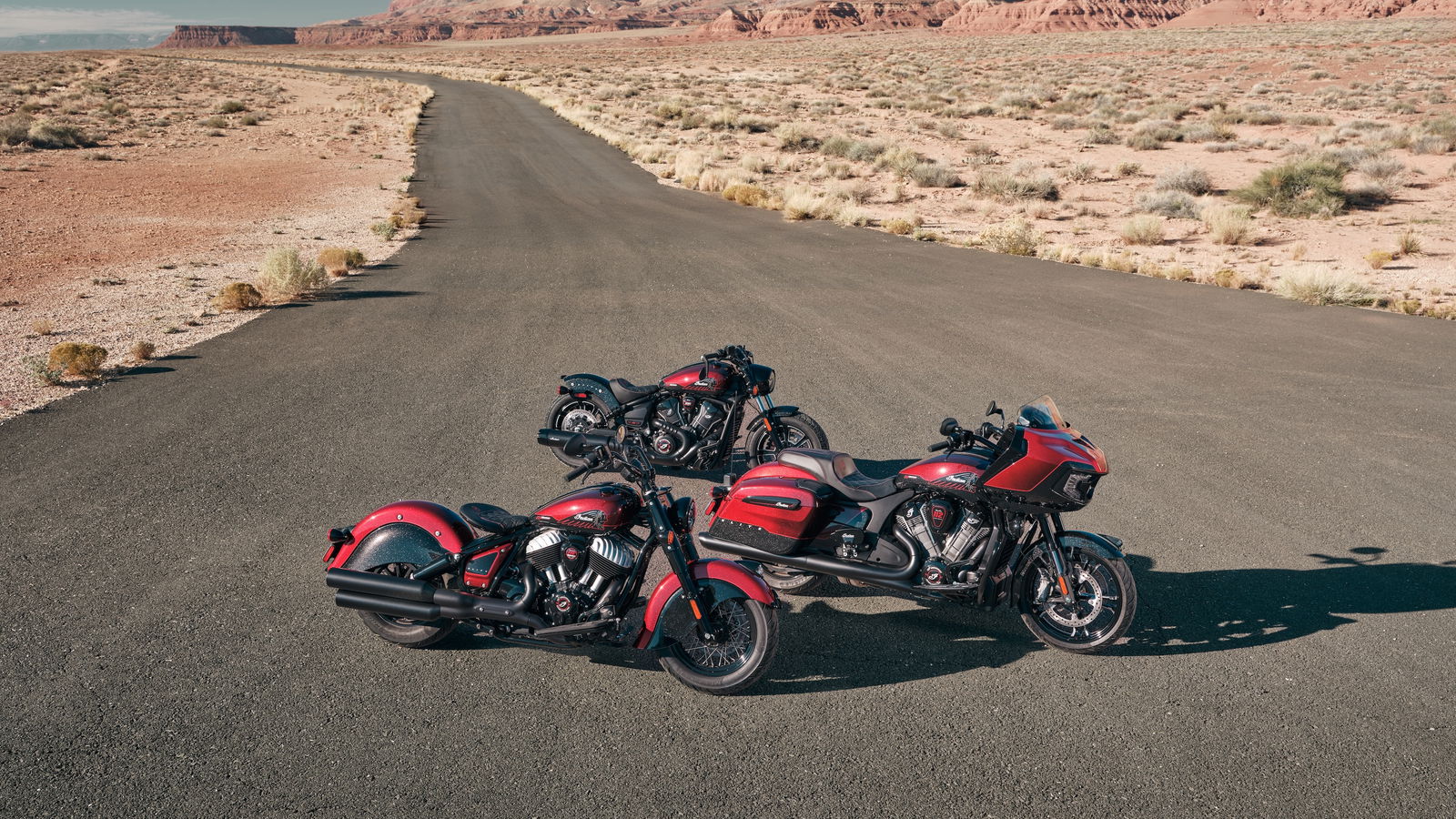 Indian Motorcycle enthüllt das Trio Scout Bobber, Chief Vintage und Challenger zum 125-jährigen Jubiläum