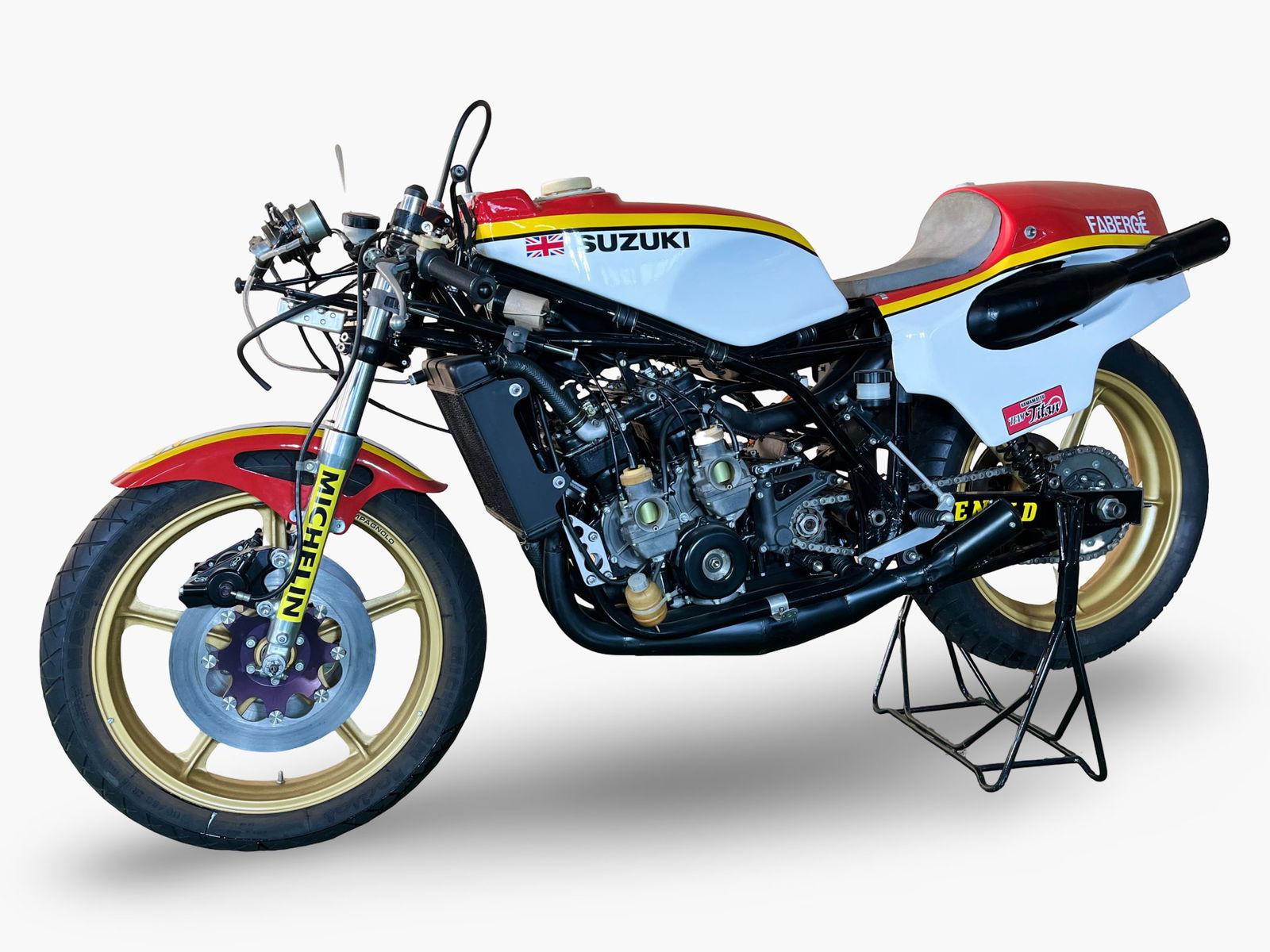 Barry Sheenes Meisterschaftssieger RG500 XR14 wird ohne Vorbehalt verkauft