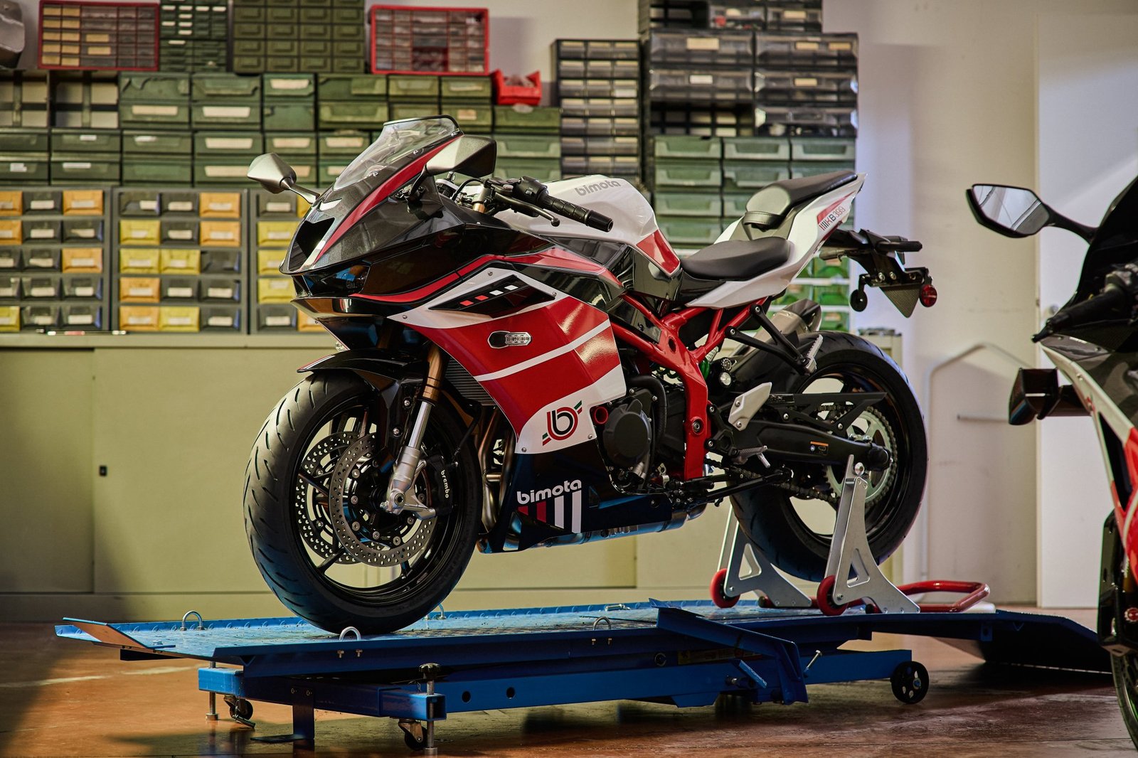 Bimota KB399. Bildnachweis: Bimota.