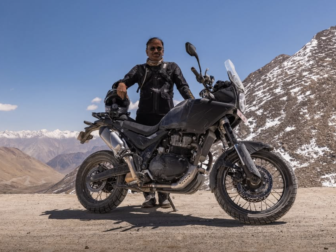 Die Royal Enfield Himalayan 750