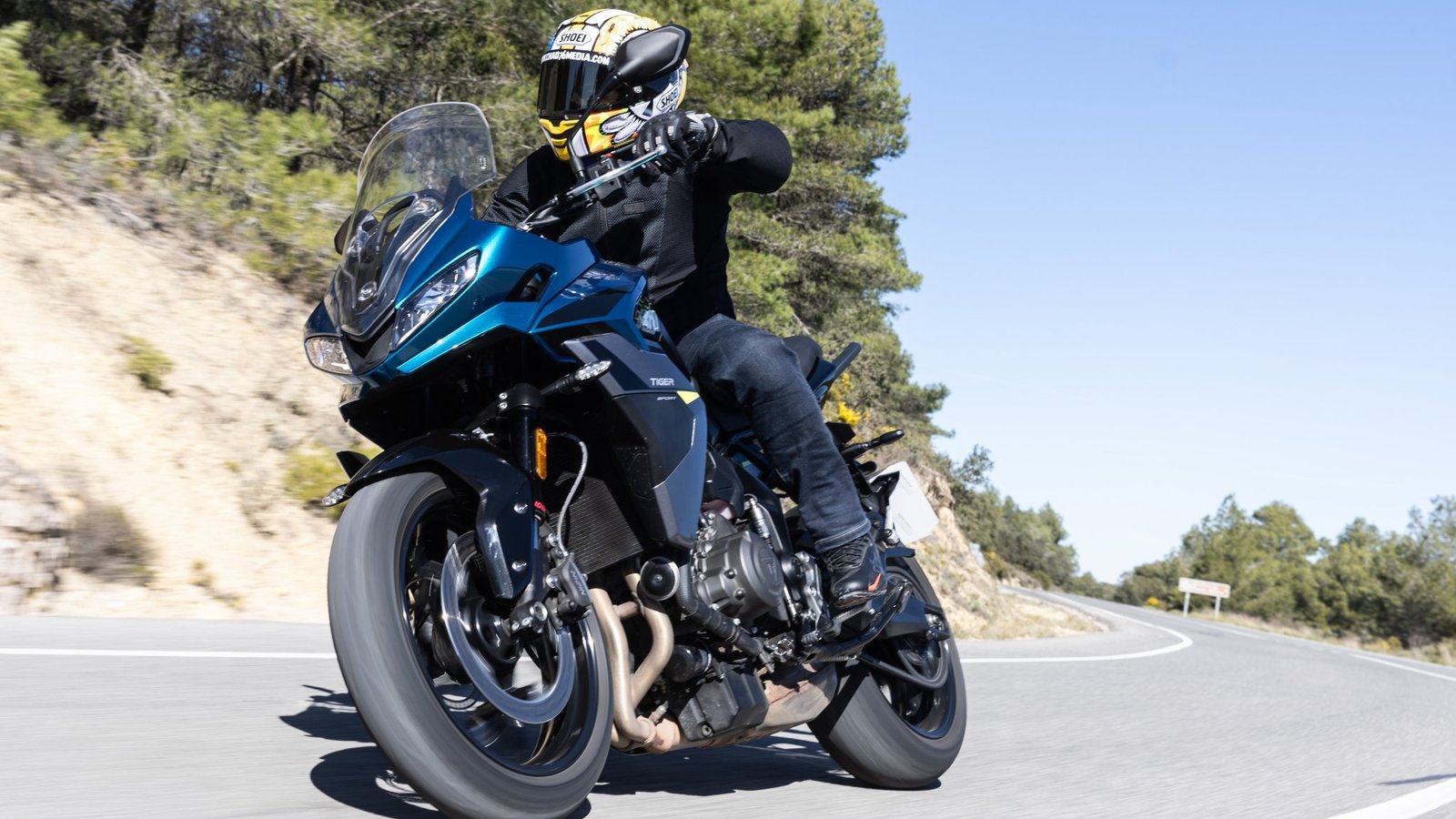 The 2026 Triumph Tiger Sport 660 - riding