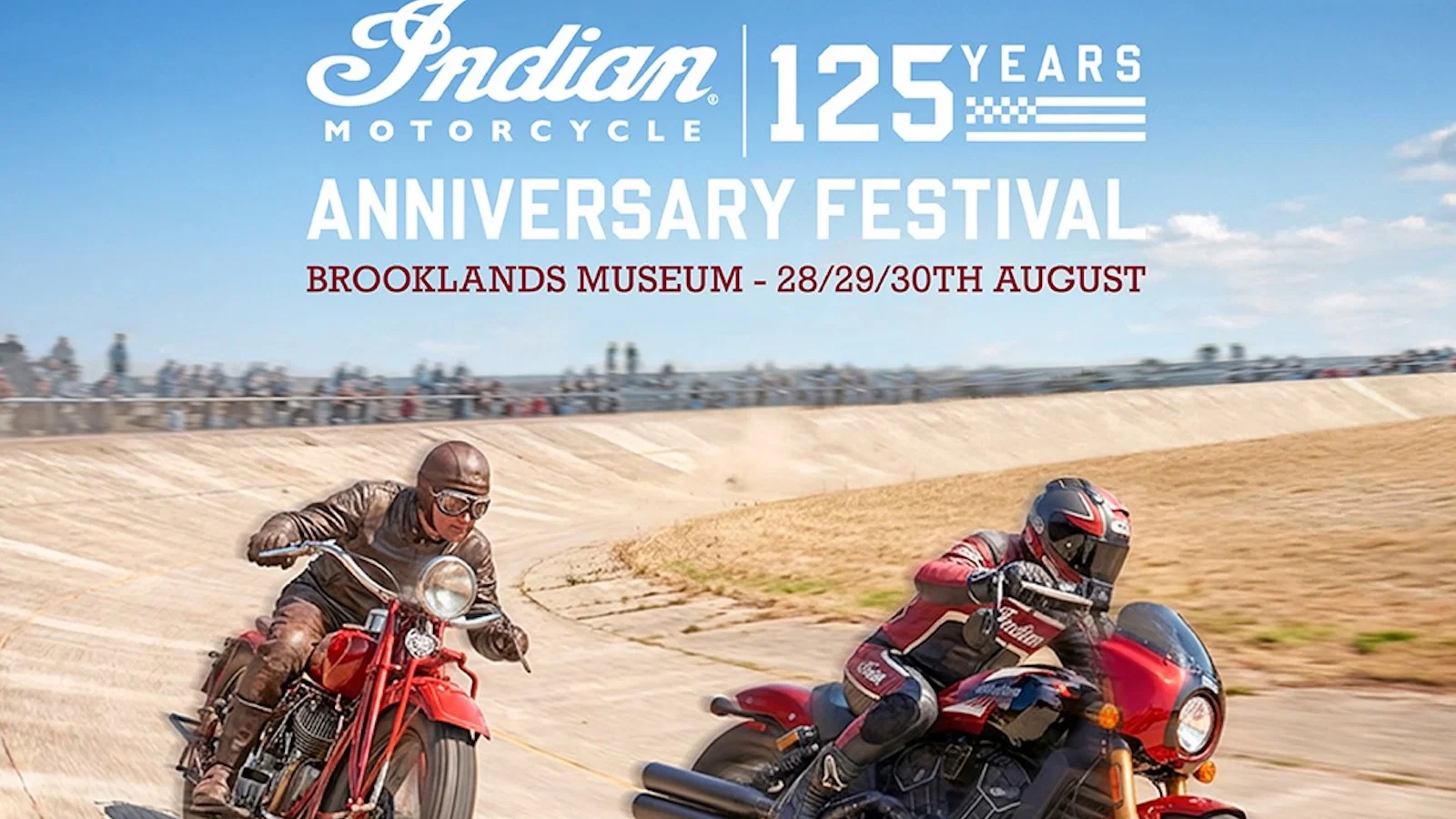 Indian Motorcycle to mark 125th anniversary with UK rally at Brooklands