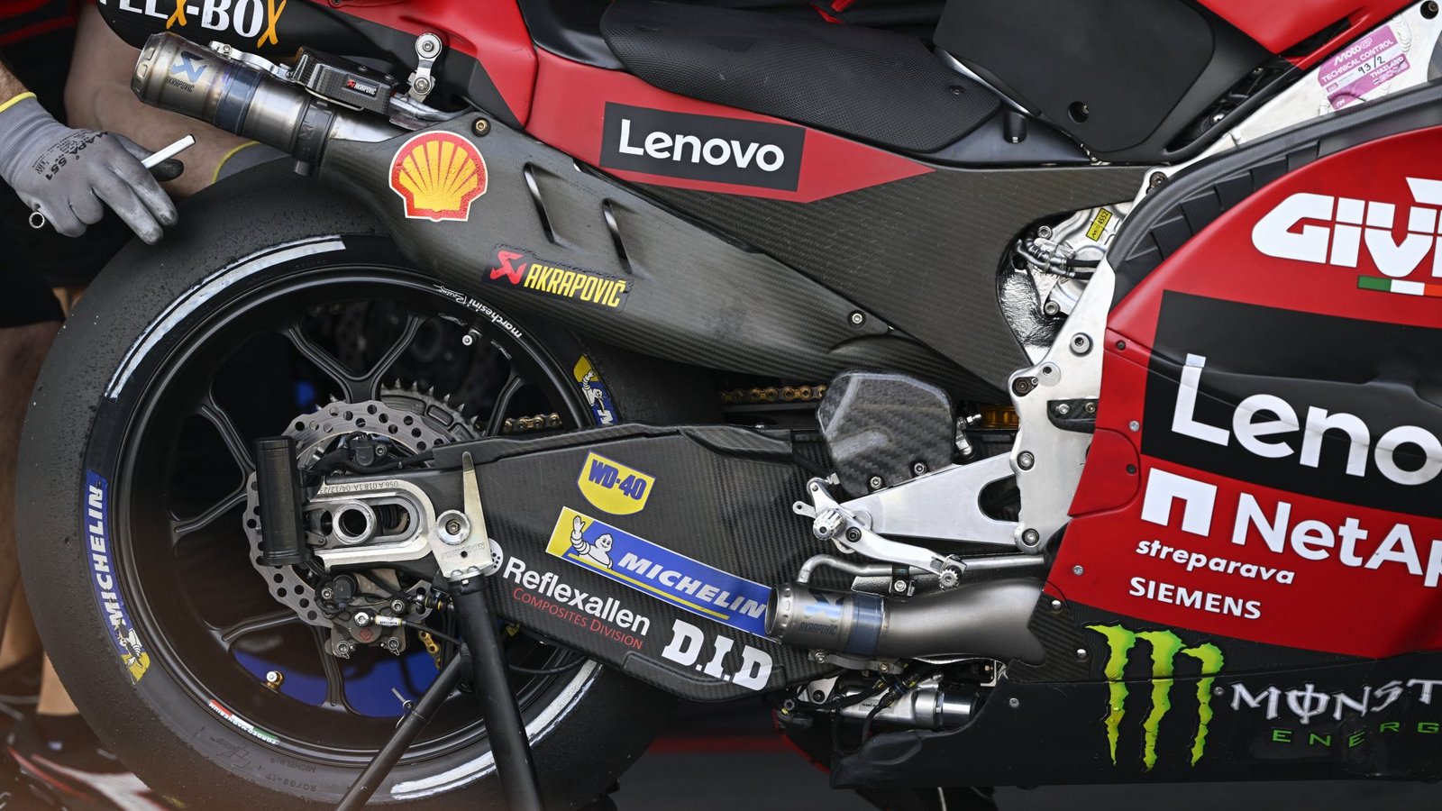 Prototype Gp Racing Hd Ducatis 850-cm³-MotoGP-Prototyp wurde in Misano getestet