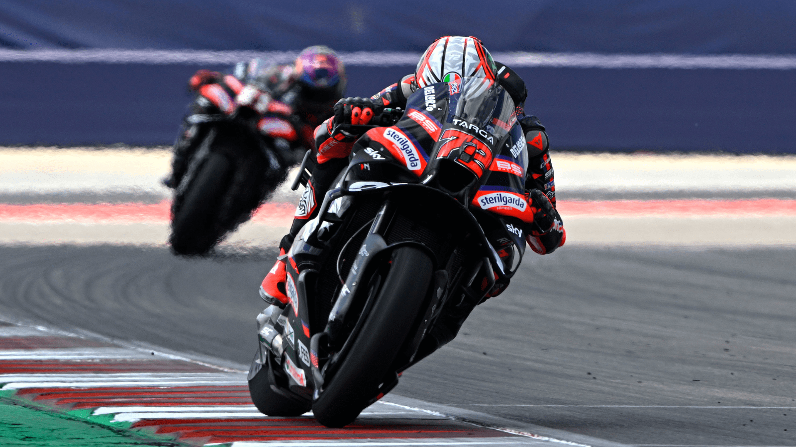 Marco Bezzecchi at the US MotoGP. Photo credit - Gold and Goose