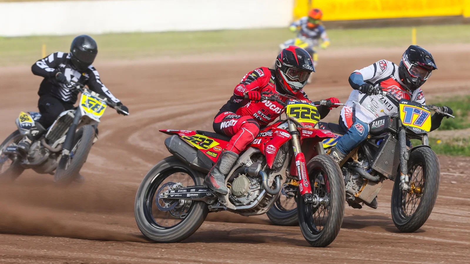 Ashton Boughen riding his Ducati. Credit: Jesper Veldhuizen