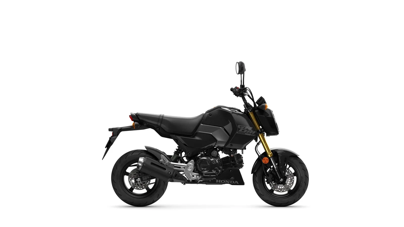 Die dritte und letzte neue Farbe für den Honda Grom 2026 ist Schwarz.