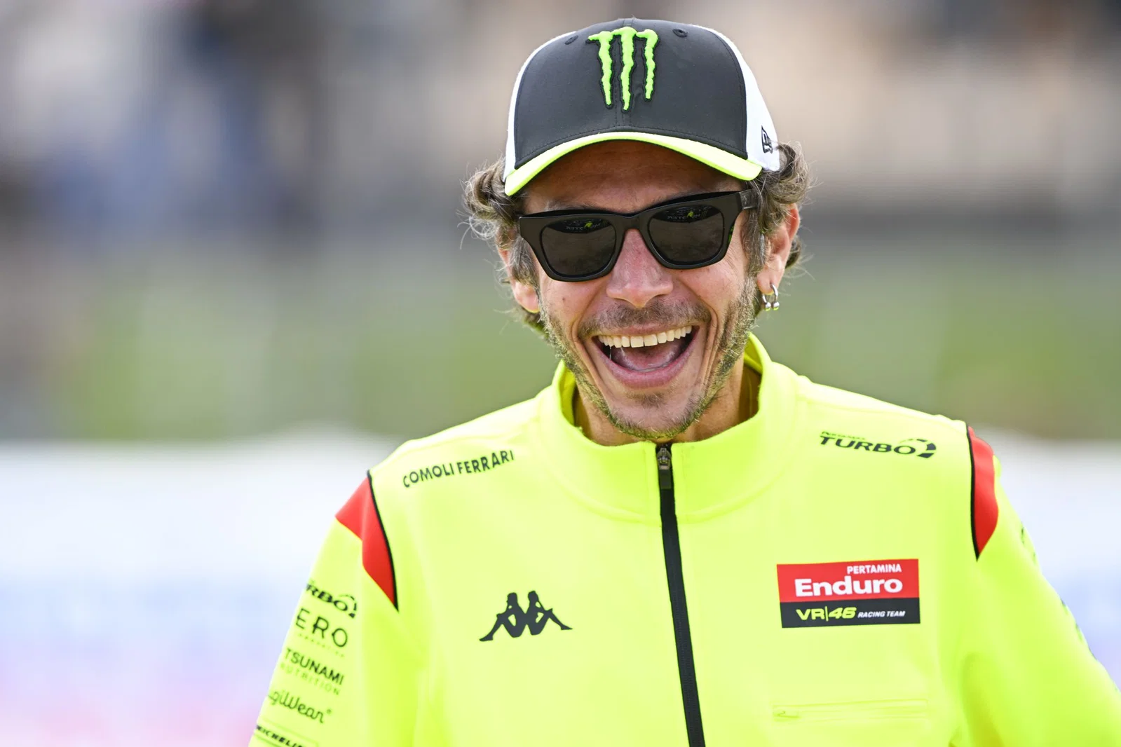 Valentino Rossi bei einem MotoGP-Event im Jahr 2026. Bildnachweis: Gold and Goose.