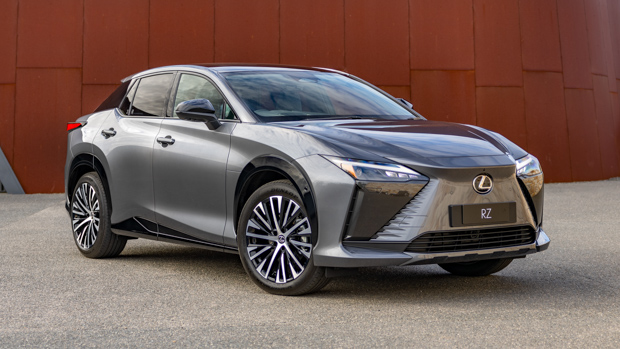 Lexus RZ 450e Sports Luxury 2023 vorne 3/4 Miniaturansicht