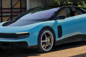 Electric Luce ist der bisher größte Ferrari, sein erster Fünfsitzer und wird von einem Motor an allen vier Rädern angetrieben