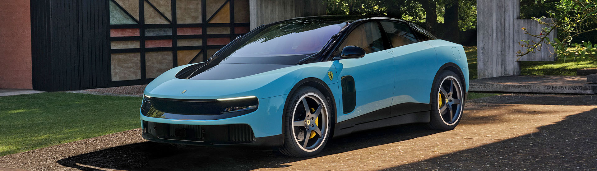 Electric Luce ist der bisher größte Ferrari, sein erster Fünfsitzer und wird von einem Motor an allen vier Rädern angetrieben