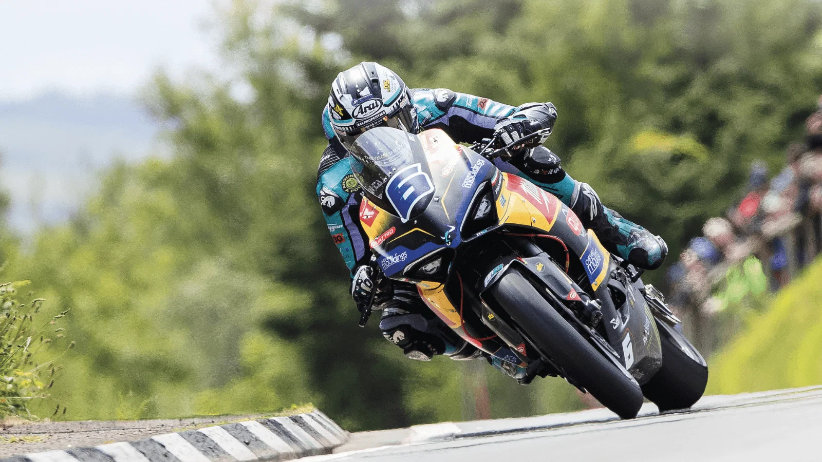 Michael Dunlop beim Isle of Man TT. Bildnachweis: Isle of Man TT.