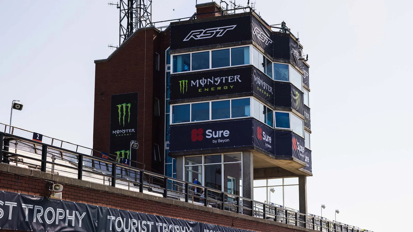 The TT start finish tower