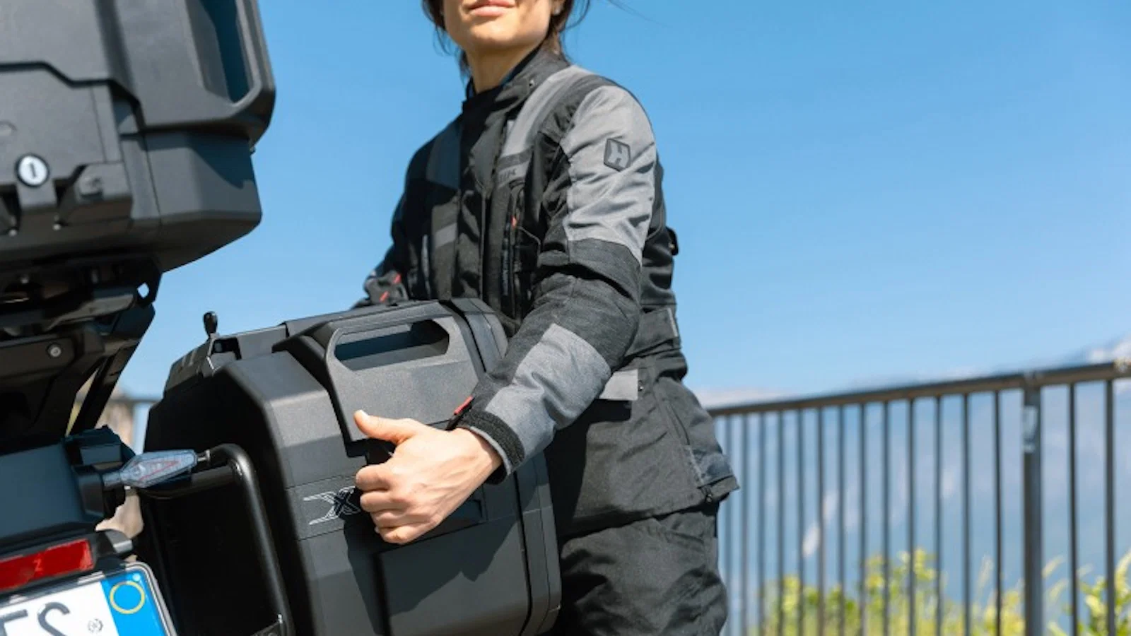 The expandable Givi XSpace pannier and top-box system