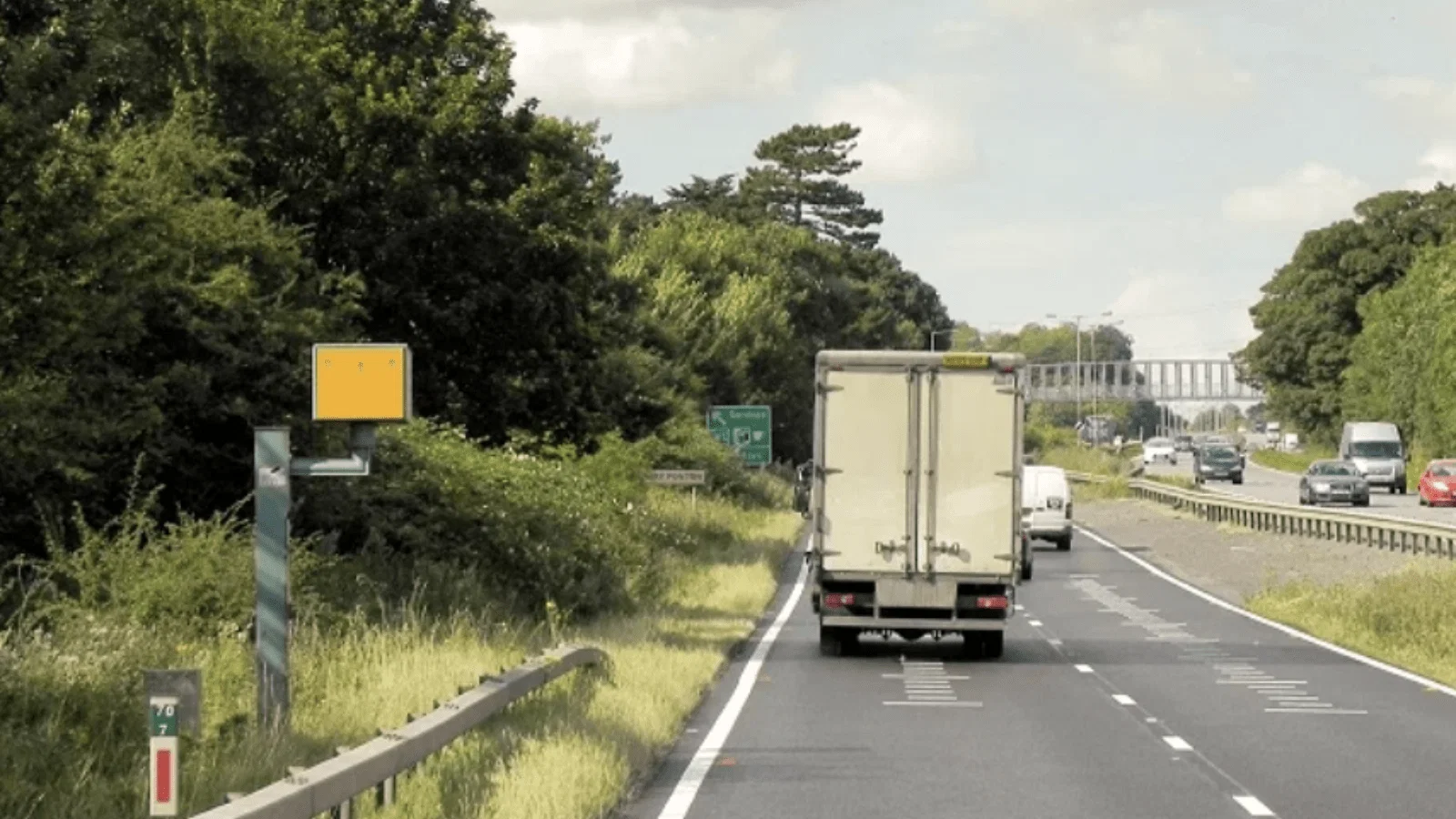 Speed camera in the UK.