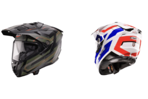 Der Abenteuerhelm Tanami Ranger von Caberg ist mit NFC-Notfalltechnologie ausgestattet