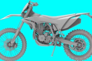 Patentbilder für Morbidelli T125WR A1 Dual-Sport-Motorräder tauchen auf