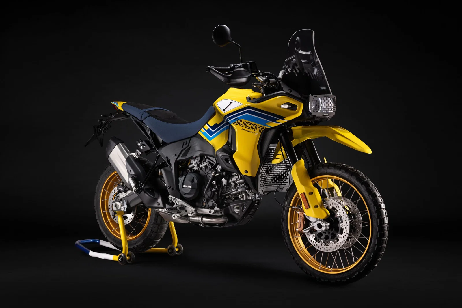 Die Ducati DesertX V2 100