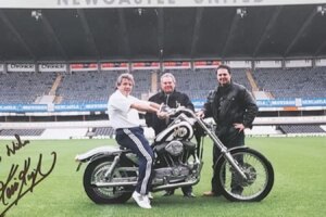 Kevin Keegans Harley-Davidson von Newcastle United wird nach der Krebsdiagnose versteigert