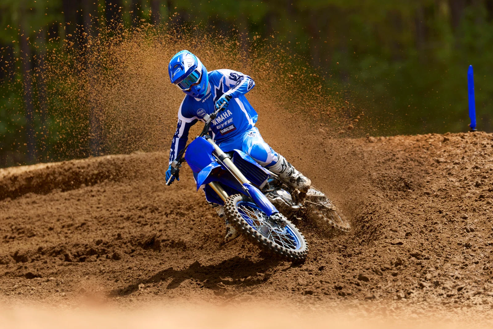 Die neue Yamaha YZ250F ist das Highlight der neuen Baureihe.