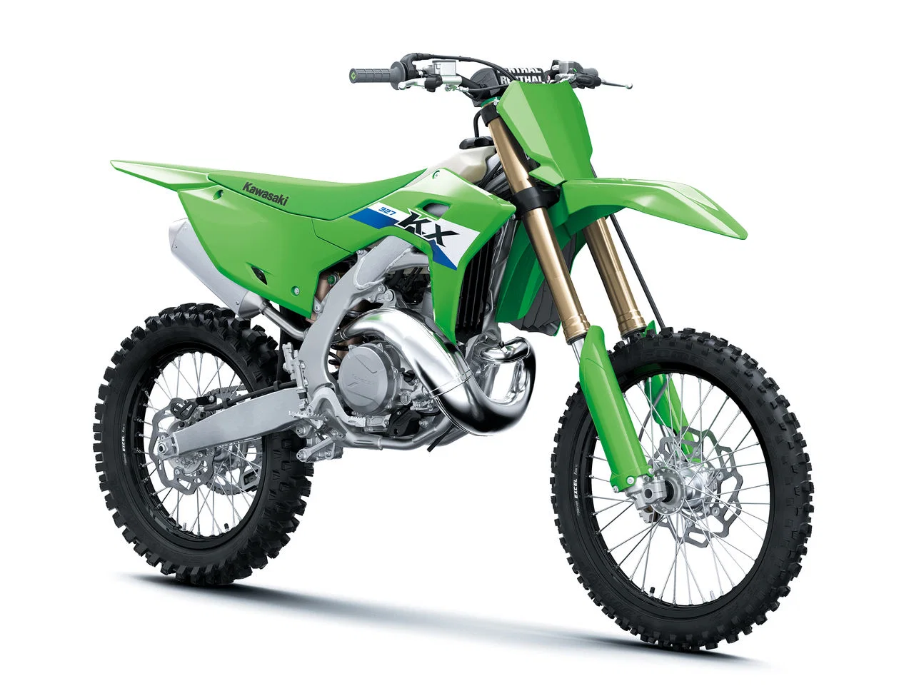 Das Kawasaki KX327X Enduro-Bike