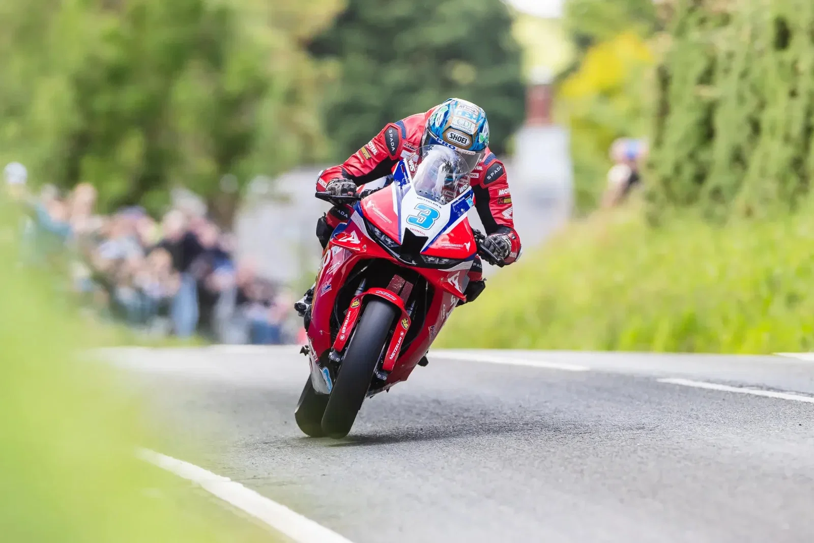Dean Harrison wurde Zweiter im Supersport Race 2. Bildnachweis: Isle of Man TT.