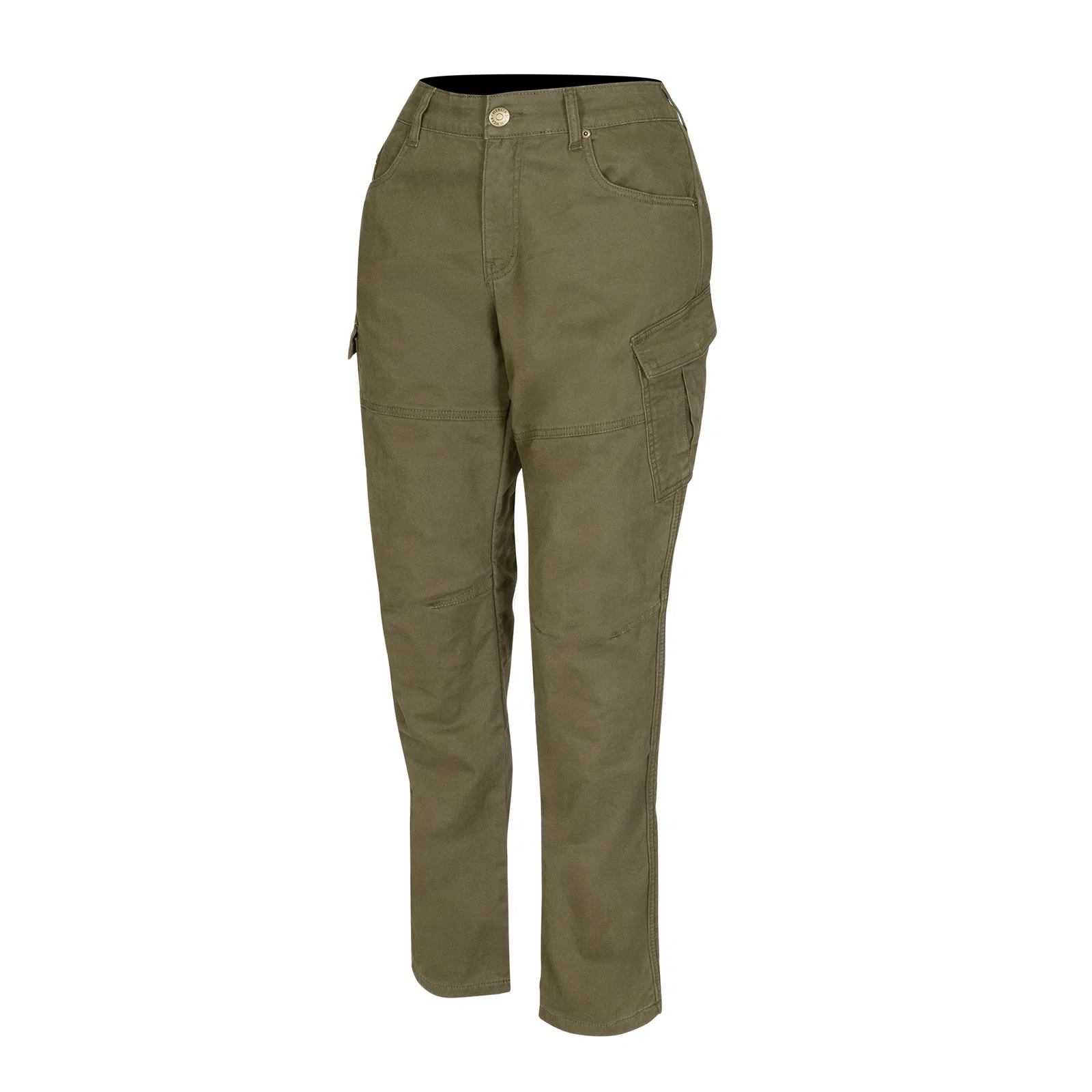 Die Mara Cargo Damenjeans in Grün