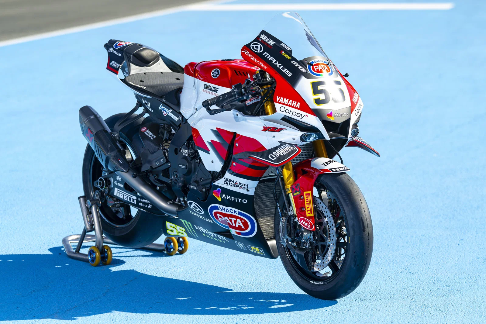 Sonderedition der Yamaha R1 letzte Saison in der WorldSBK.