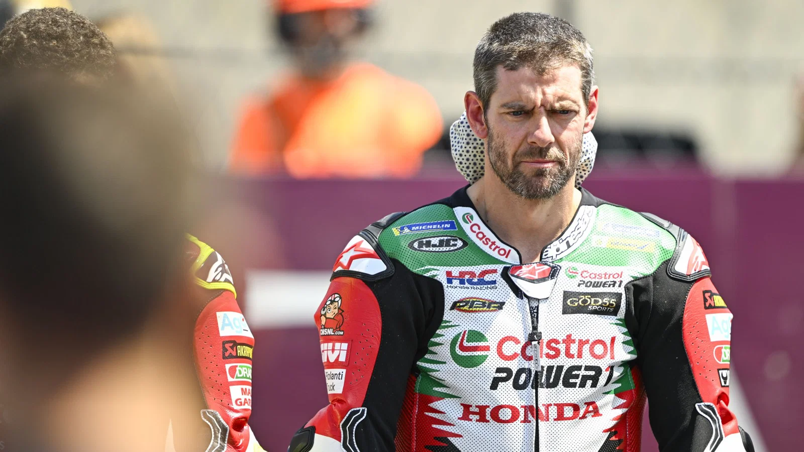 Cal Crutchlow at the Hungarian MotoGP. Credit: Gold and Goose.