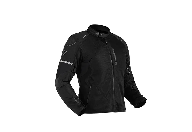 Royal Enfield Explorer Neo Jacke in Schwarz.