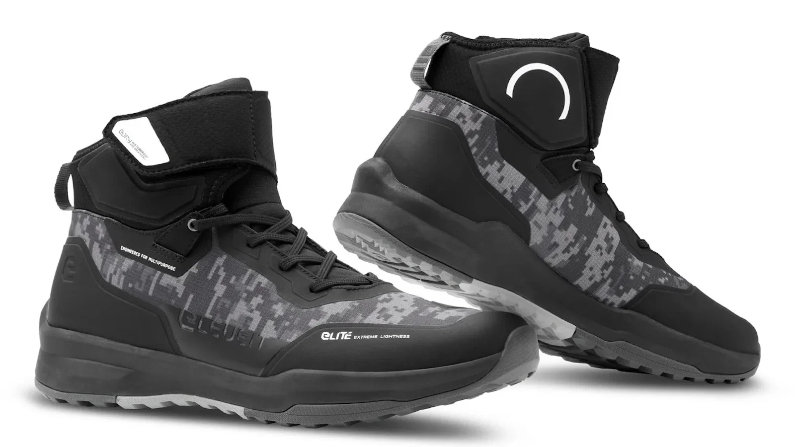 The Eleveit Stratos E-Dry midi-riding boots
