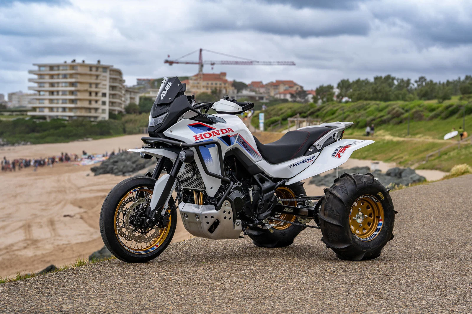 Honda XL750 Transalp-Trike.
