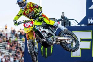 Der frisch gekürte AMA Supercross-Champion Ken Roczen auf dem Weg zum ABR Festival
