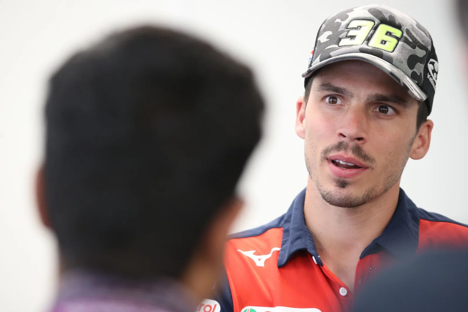 Joan Mir beim tschechischen MotoGP in Brünn. Bildnachweis: Gold und Gans.