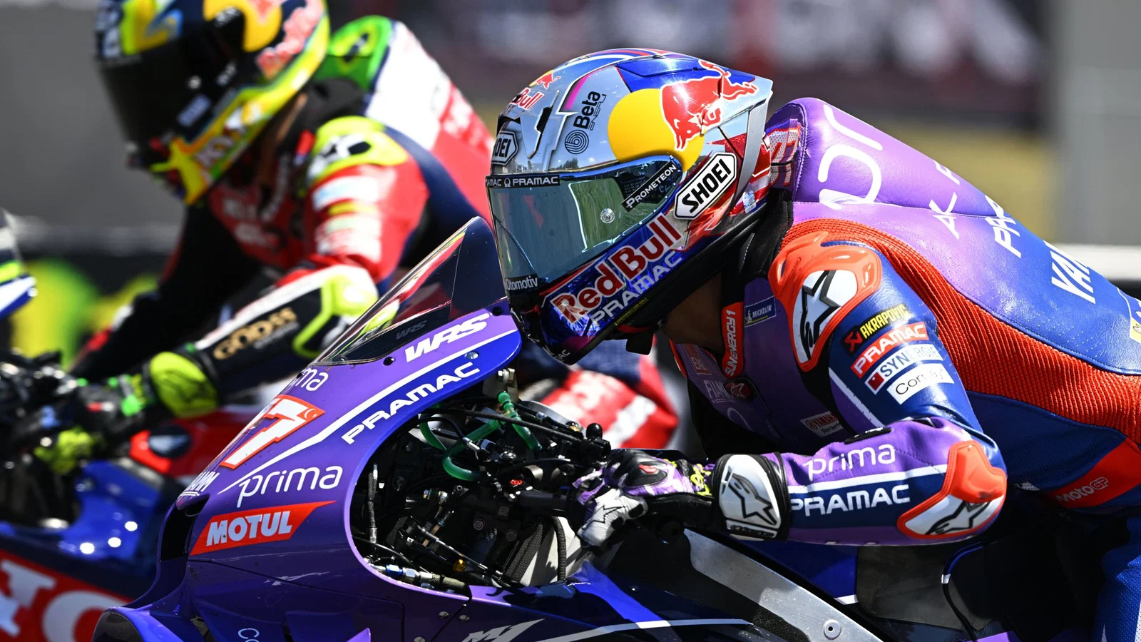 Toprak Razgatlioglu riding his Pramac Yamaha M1. Credit: Gold and Goose.
